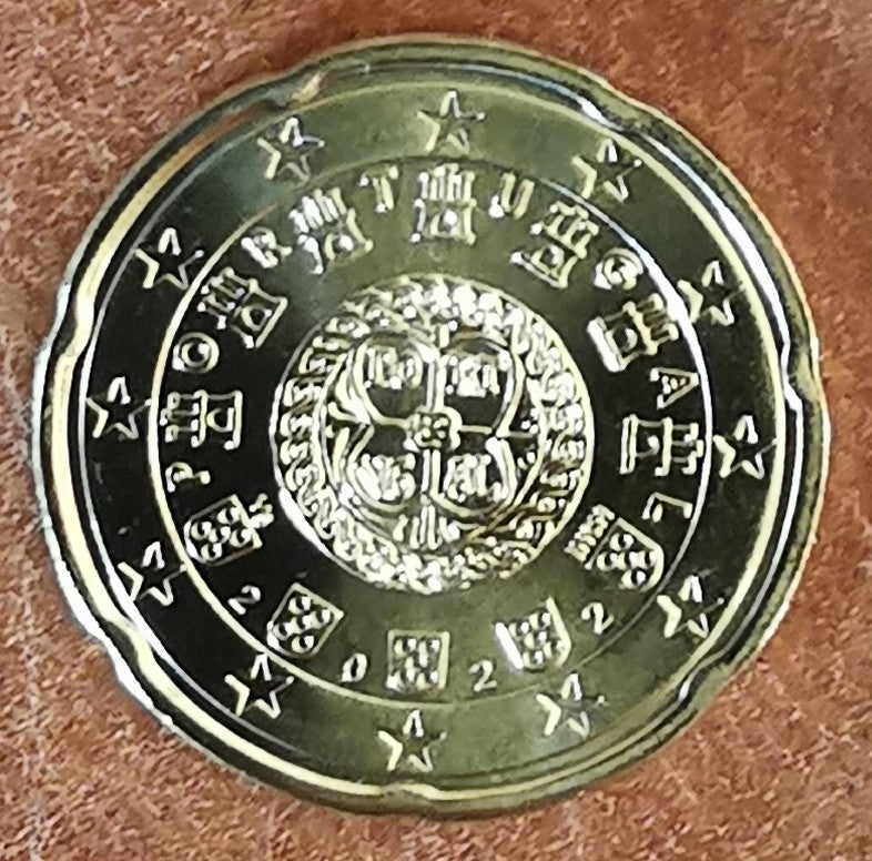 20 cent Portugália 2022 (UNC)