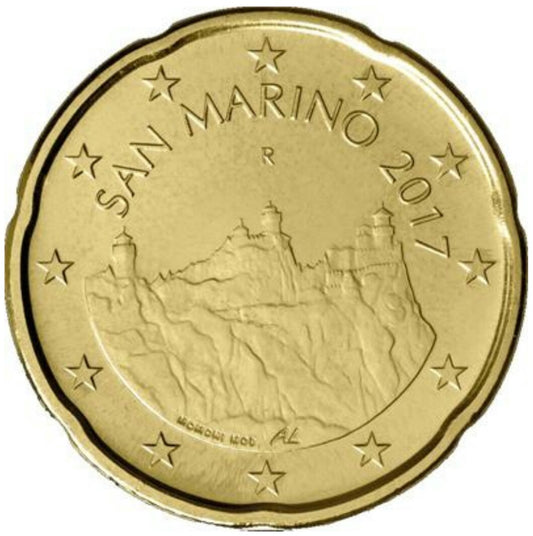 20 cent San Marino 2017 (UNC)