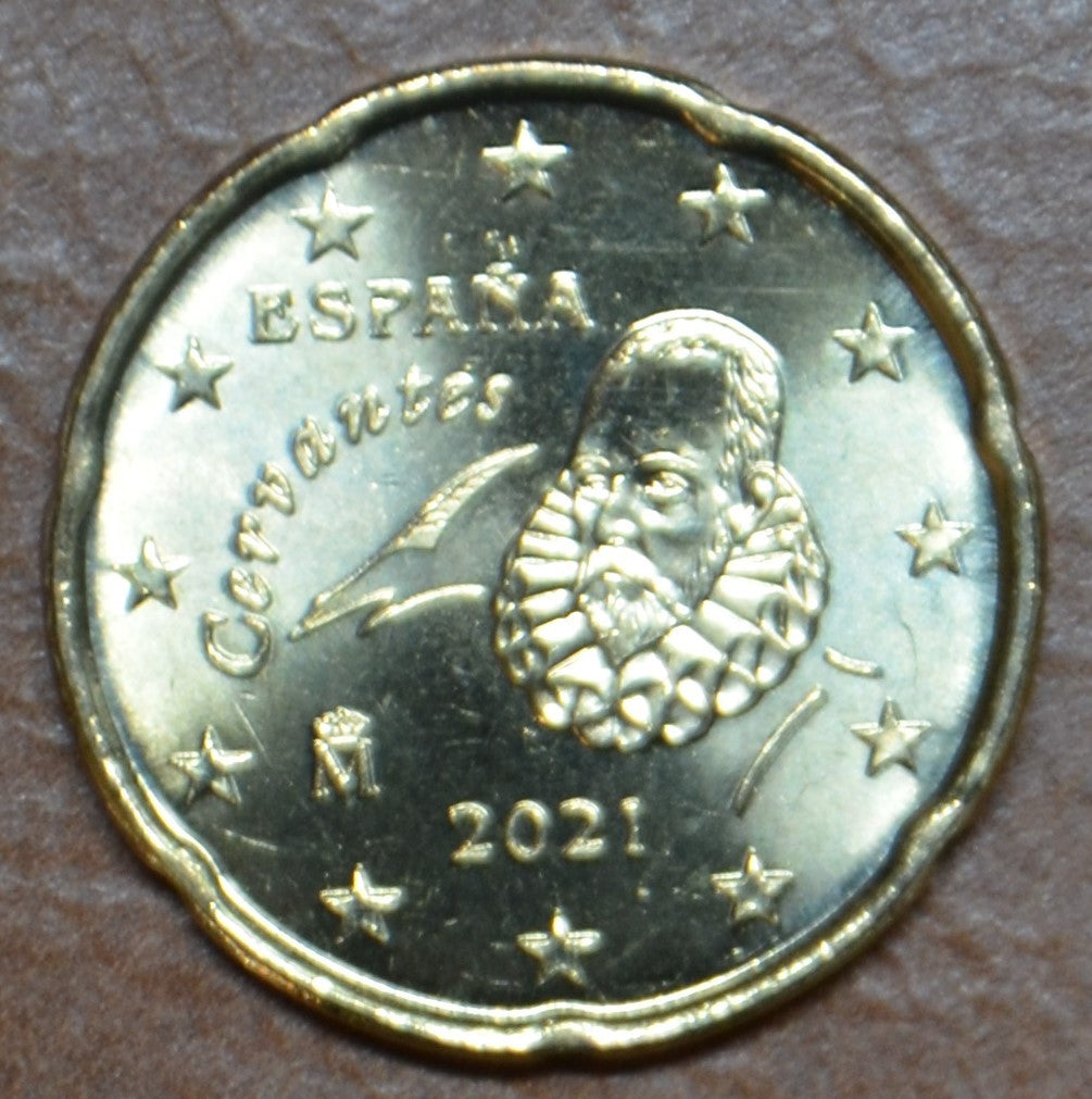 20 cent Spanyolország 2021 (UNC)