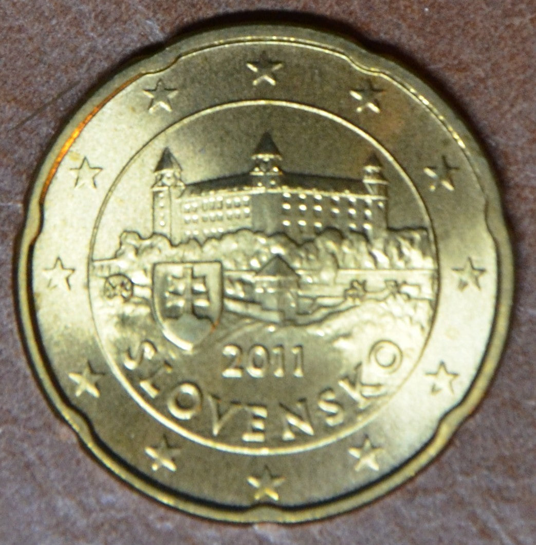 20 cent Szlovákia 2011 (UNC)