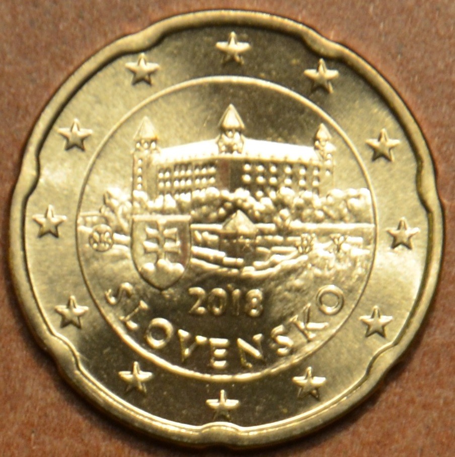 20 cent Szlovákia 2018 (UNC)