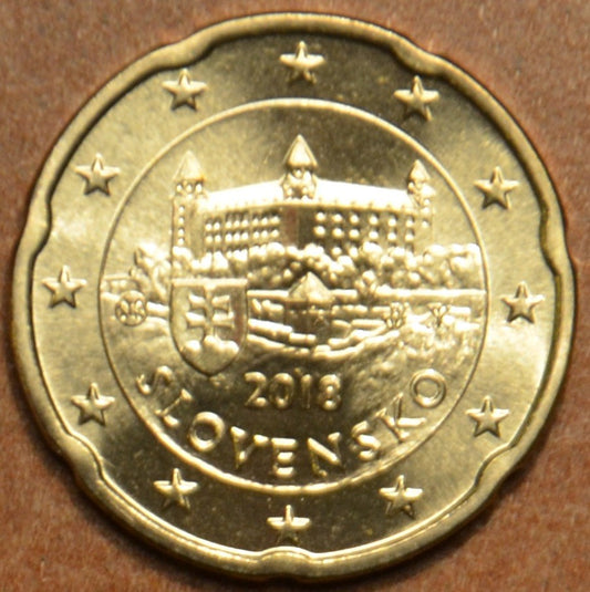 20 cent Szlovákia 2018 (UNC)