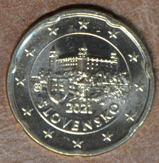 20 cent Szlovákia 2021 (UNC)