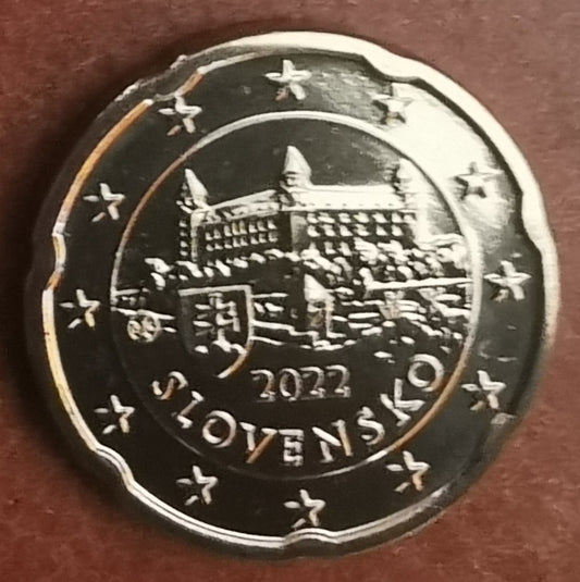 20 cent Szlovákia 2022 (UNC)