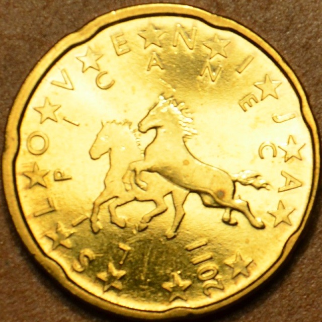 20 cent Szlovénia 2011 (UNC)