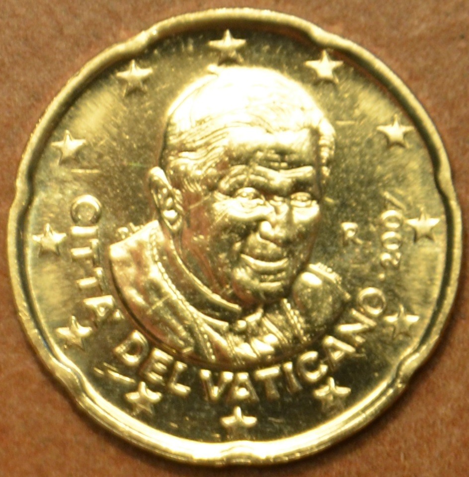 20 cent Vatikán 2007 - XVI. Benedek (BU)