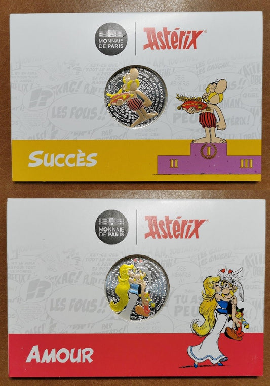 2x 50 Euro Franciaország 2022 Asterix (BU)