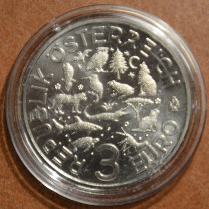 3 Euro Ausztria 2017 Denevér (UNC)