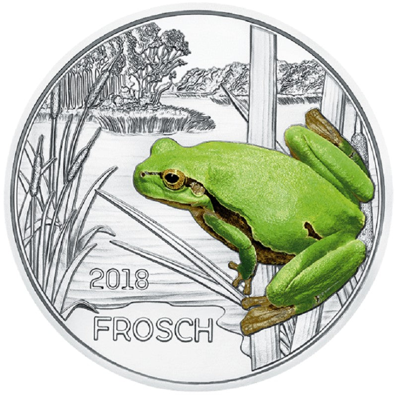 3 Euro Ausztria 2018 Béka (UNC)