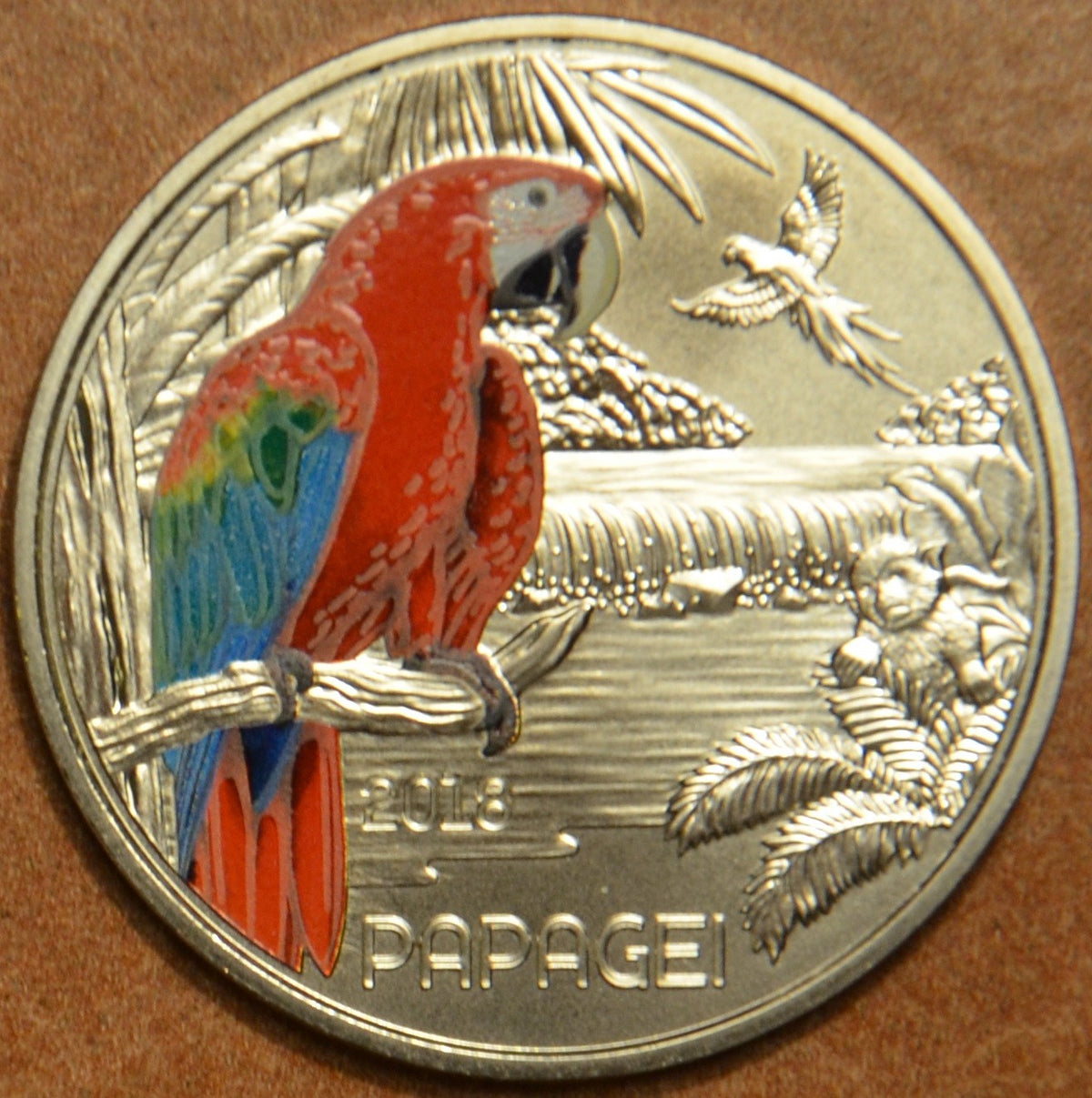 3 Euro Ausztria 2018 Papagáj (UNC)