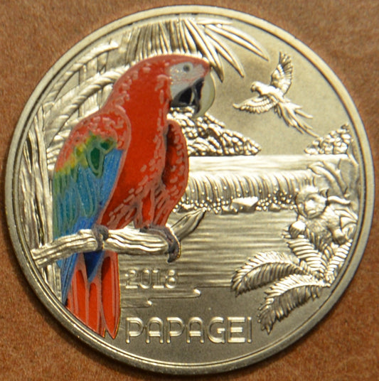3 Euro Ausztria 2018 Papagáj (UNC)