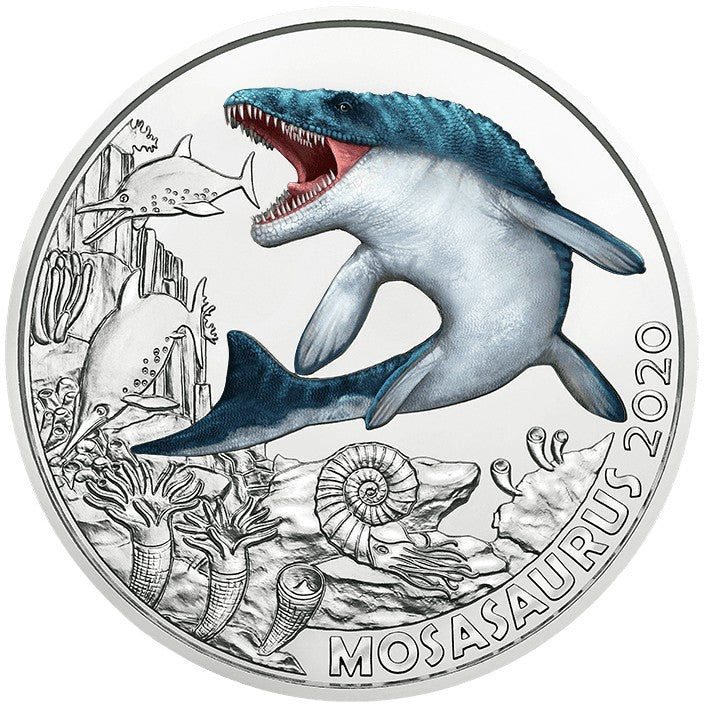 3 Euro Ausztria 2020 - Mosasaurus Hoffmanni (UNC)