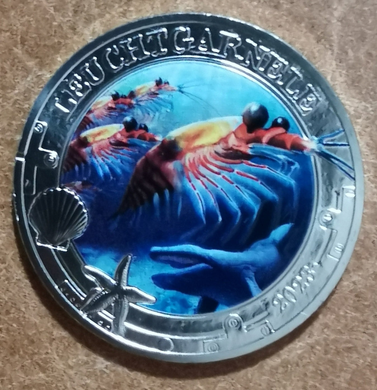 3 Euro Ausztria 2023 - A ragyogó garnélarák (UNC)