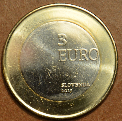 3 Euro Szlovénia 2019 (UNC)