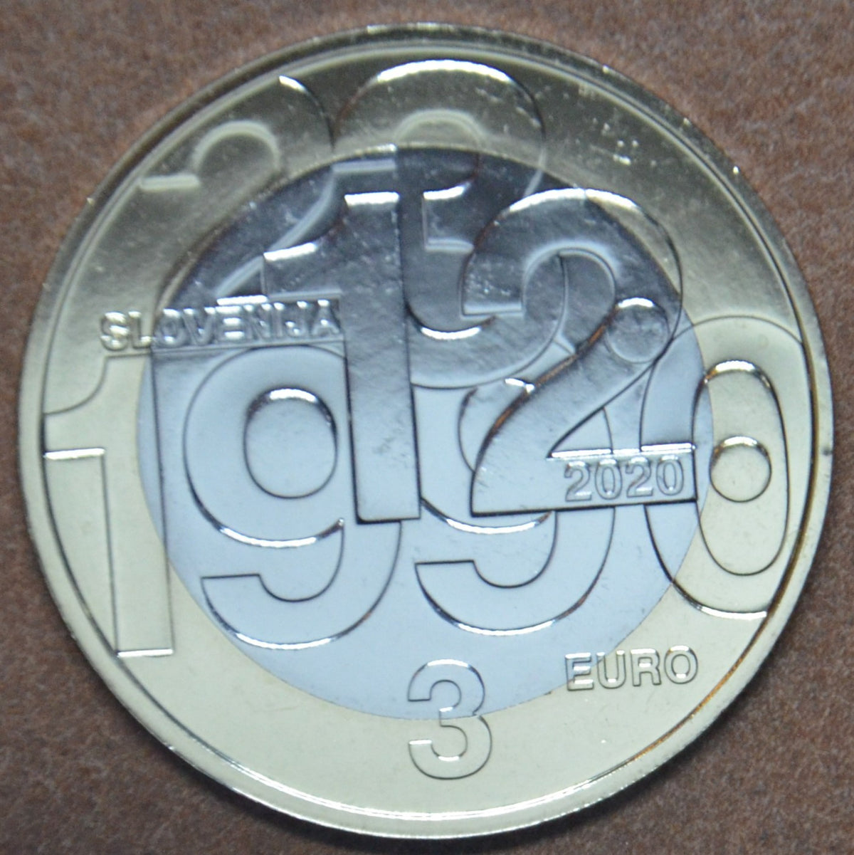3 Euro Szlovénia 2020 (UNC)