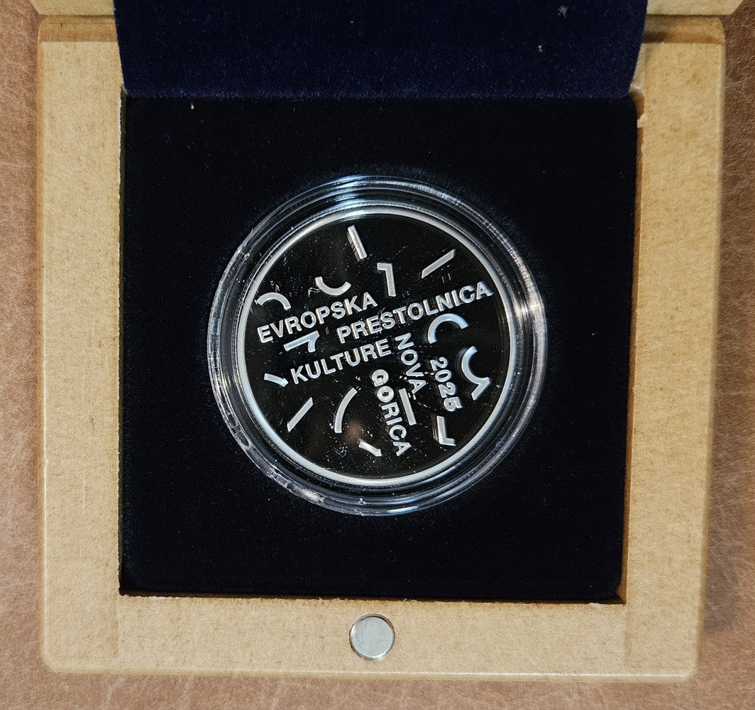 30 Euro Szlovénia 2025 Nova Gorica – Gorizia (Proof)