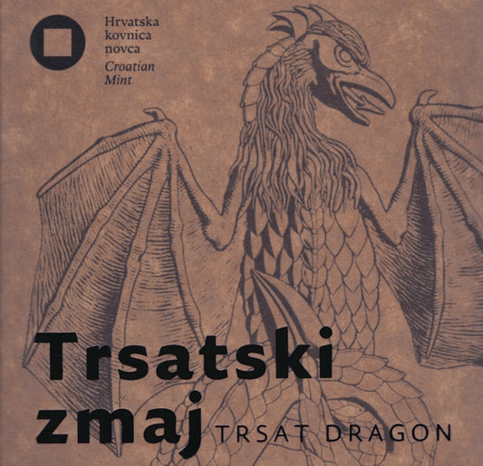 4 Euro Horvátország 2024 - Trsat sárkánya (Proof)