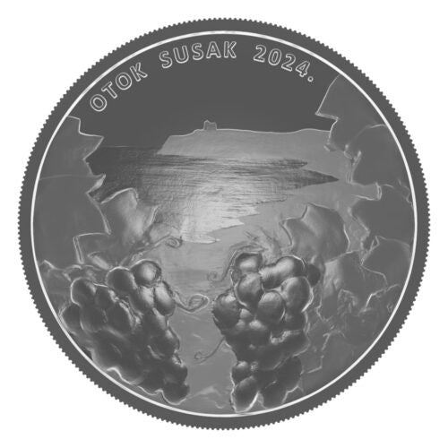 4 Euro Horvátország 2024 - Susak szigete (Proof)