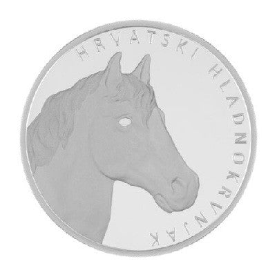 4 Euro Horvátország 2025 - Horvát hidegvérű lovak (Proof)