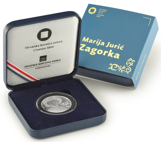 4 Euro Horvátország 2025 - Marija Juric Zagorka (Proof)