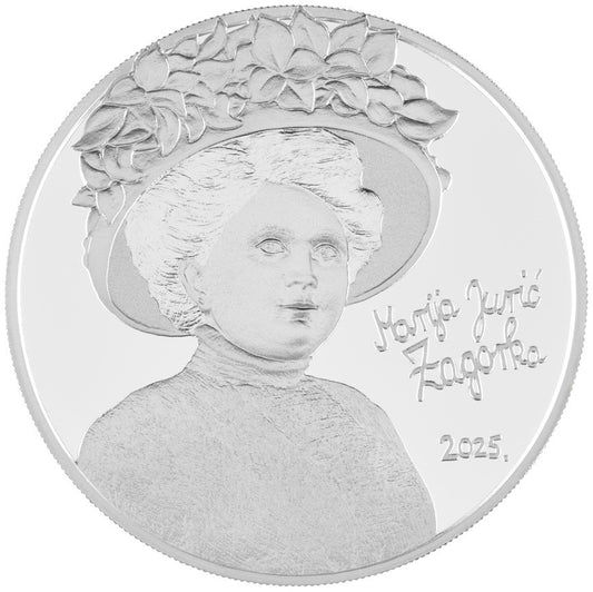 4 Euro Horvátország 2025 - Marija Juric Zagorka (Proof)