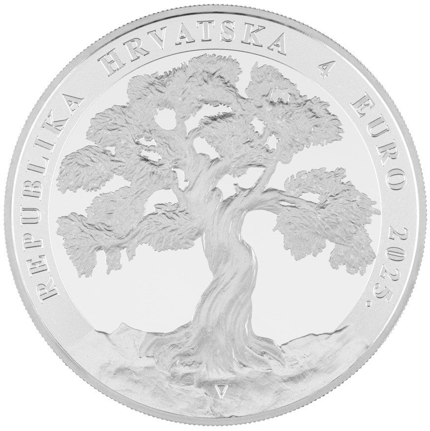 4 Euro Horvátország 2025 - Tomiszlav király (Proof)