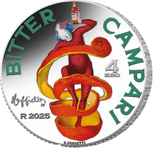 4 Euro Olaszország 2025 - Campari (Proof)