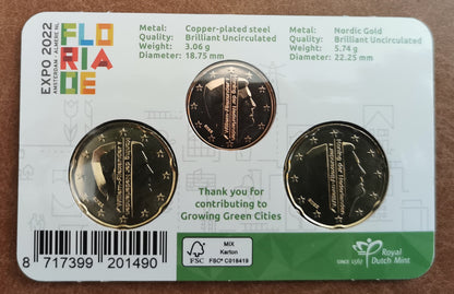 42 cent Hollandia 2022 - Floriade Expo (BU karta)
