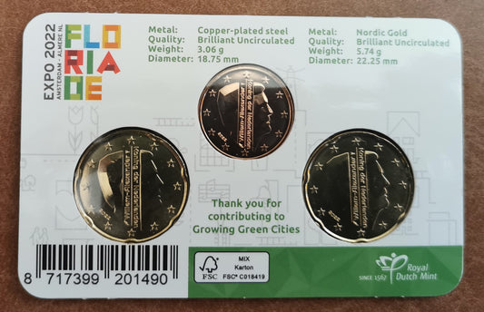 42 cent Hollandia 2022 - Floriade Expo (BU karta)