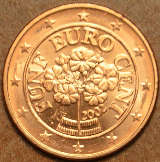 5 cent Ausztria 2002 (UNC)