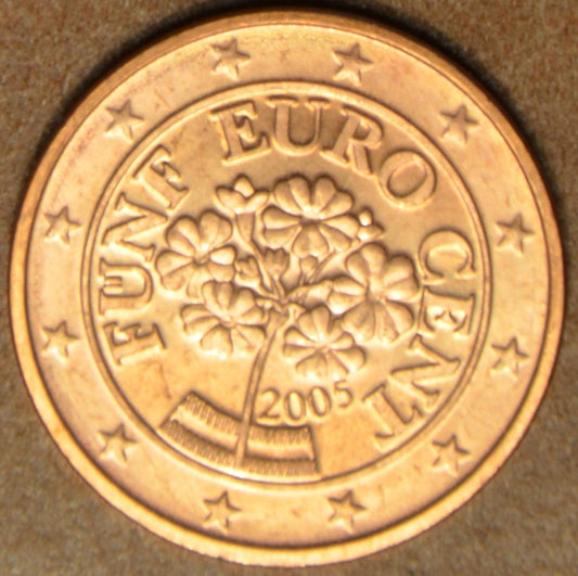 5 cent Ausztria 2005 (UNC)