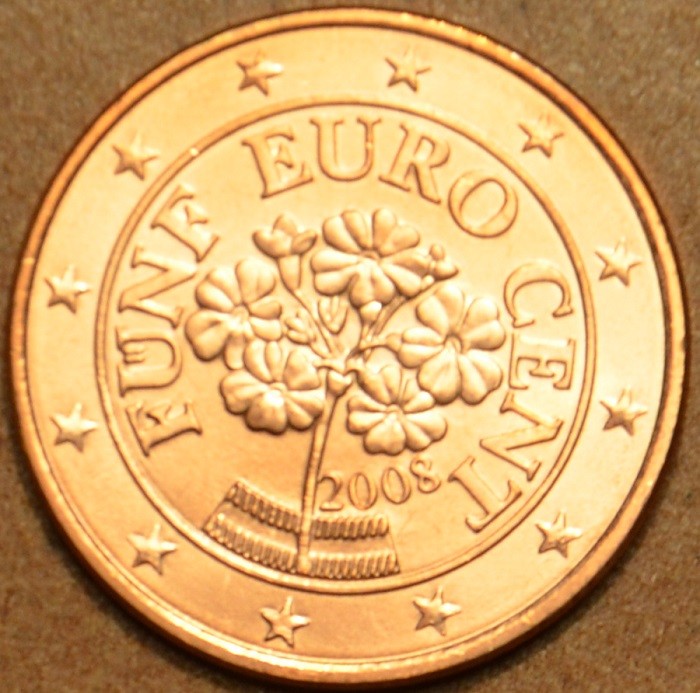 5 cent Ausztria 2008 (UNC)