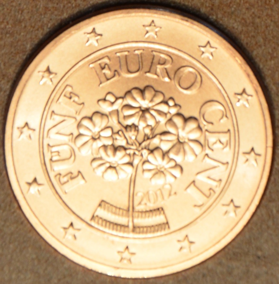 5 cent Ausztria 2012 (UNC)