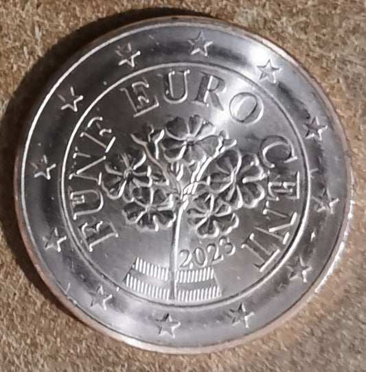5 cent Ausztria 2023 (UNC)