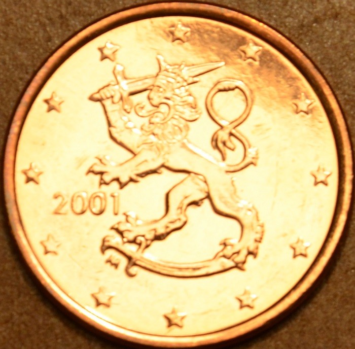 5 cent Finnország 2001 (UNC)