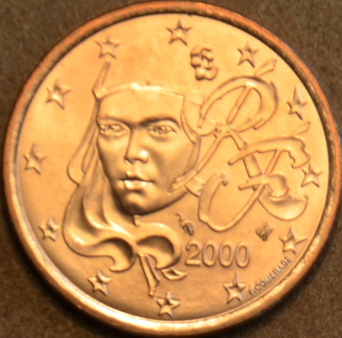 5 cent Franciaország 2000 (UNC)