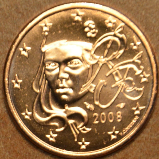 5 cent Franciaország 2008 (UNC)