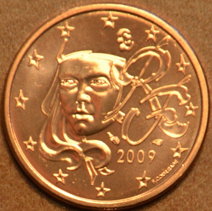 5 cent Franciaország 2009 (UNC)