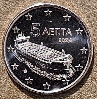 5 cent Görögország 2024 (UNC)