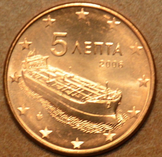 5 cent Görögország 2006 (UNC)