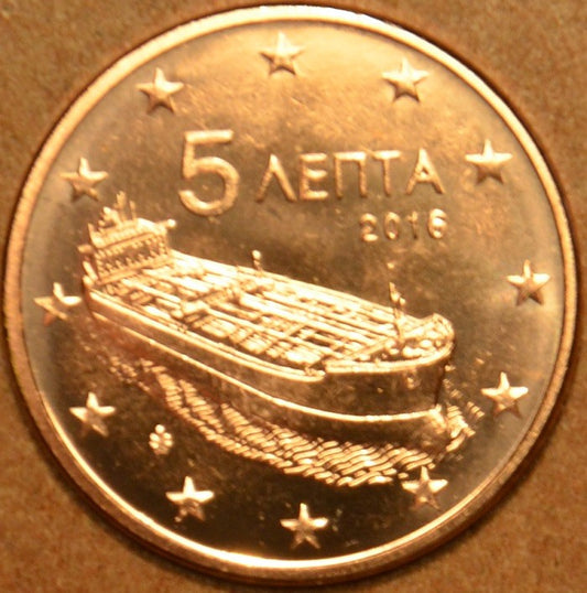 5 cent Görögország 2016 (UNC)