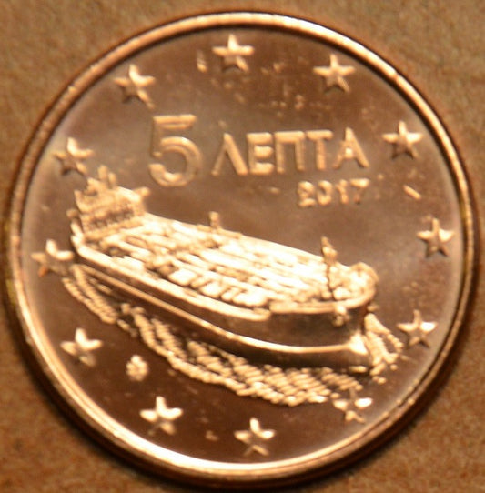 5 cent Görögország 2017 (UNC)