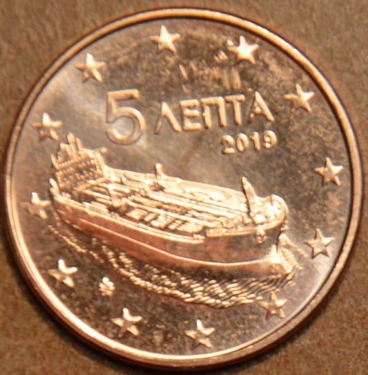 5 cent Görögország 2019 (UNC)