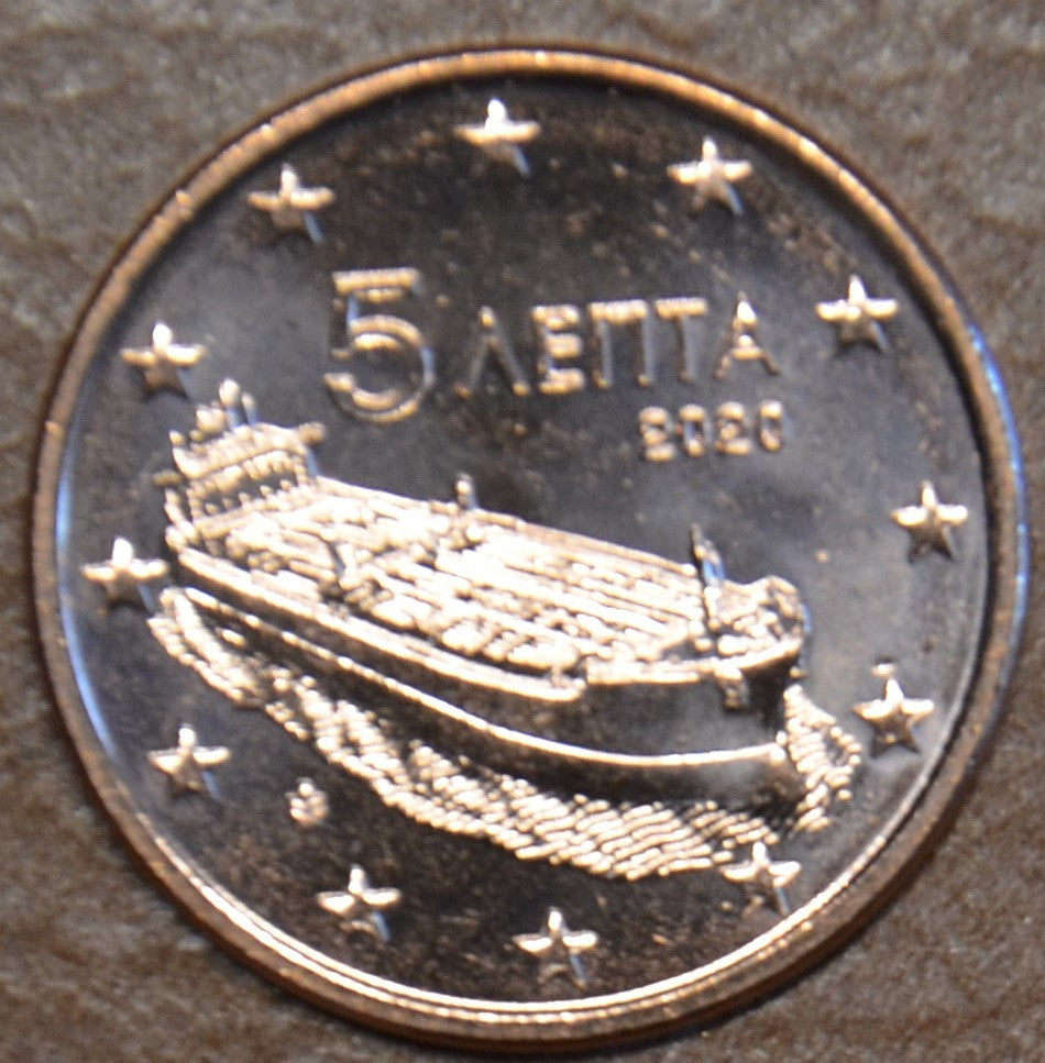 5 cent Görögország 2020 (UNC)