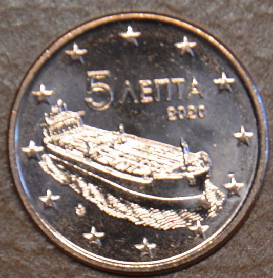 5 cent Görögország 2020 (UNC)