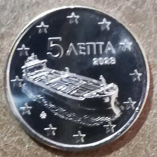 5 cent Görögország 2023 (UNC)