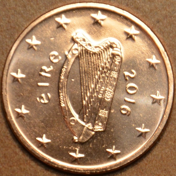 5 cent Írország 2016 (UNC)