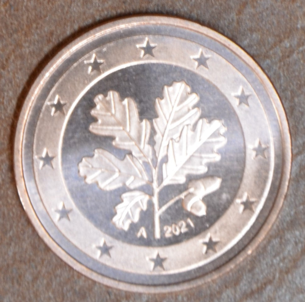5 cent Németország 2021 "A" (UNC)