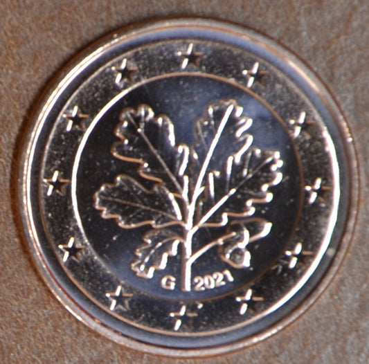 5 cent Németország 2021 "G" (UNC)