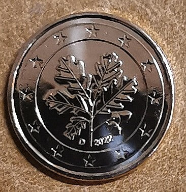 5 cent Németország 2022 "D" (UNC)